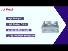 Partes de fornos de alta temperatura Moly Boat de evaporação recozida
