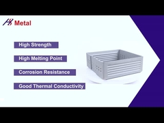 Mo 1 Barco de molybdeno molybdenum puro de tamanho personalizado superfície polida