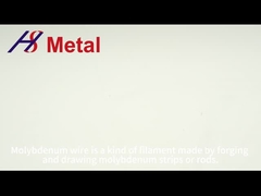 HS fio de tungstênio puro W1 fios de aquecimento 99,95% de tungstênio fio de tungstênio de filamento torcido 4 mm