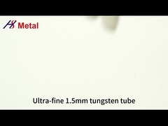 Anodização de tubos de molibdênio sem costura de tubos redondos ASTM
