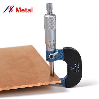 Tungsten Copper Sheet Tungsten Copper Alloy Plate Vacuum Furnace Alloy Refractory Metal