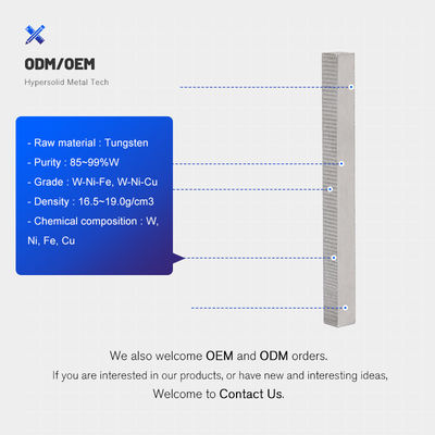 Low Thermal Expansion Tungsten Carbide Flat Stock Heat Resistance
