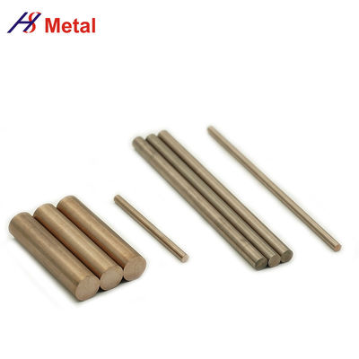 Tungsten Copper Rod Polished 75 W 25cu Bar Copper Tungsten Rod Tungsten Alloy Rods